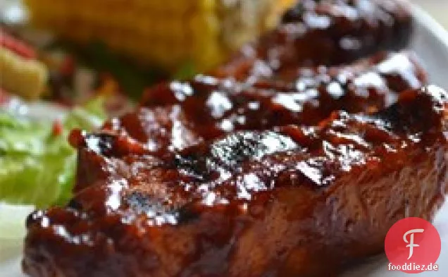 Einfache Grillrippen