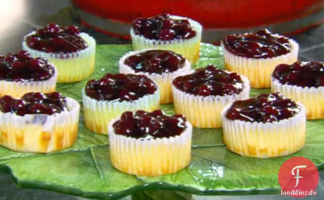 Blaubeer-Frischkäse-Torten