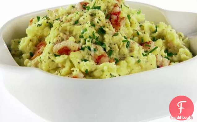 Garnelen-Kartoffelpüree