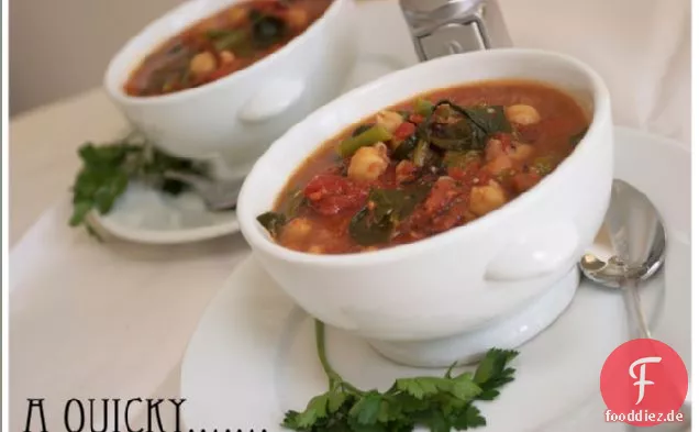 Dampfenden & Schnelles Veggie-Suppe