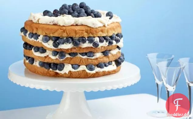 Billies italienische Sahnetorte mit Blaubeeren
