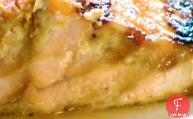 Miso glasierter Lachs
