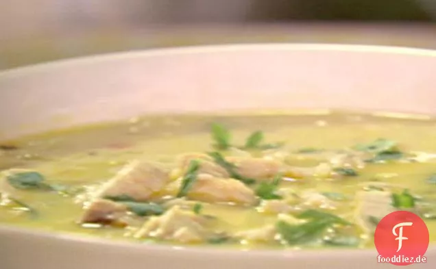 Zitronen-Hühnersuppe