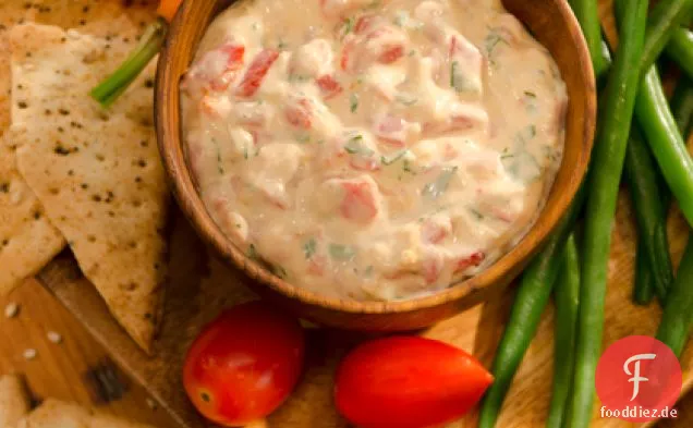 Cremige Parmesan italienische Dip-Sauce