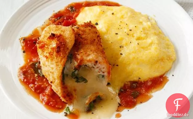 Huhn Parmesan Rollatini
