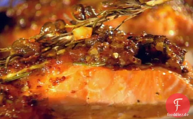 Johnny Knoblauch s Cedar Plank Lachs