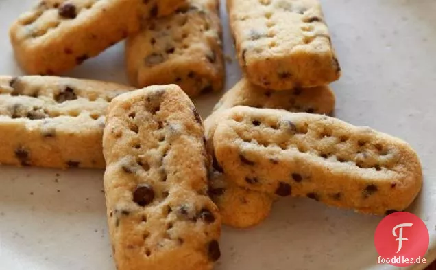 Rosmarin Schokolade Chip Shortbread