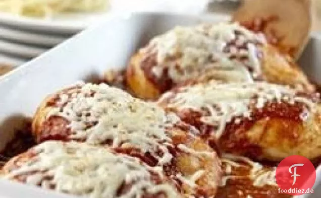 Knuspriger Hühnerparmesan