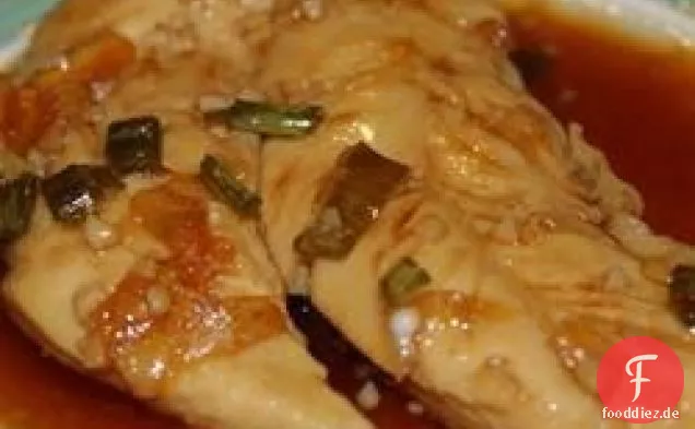 Easy Cook Huhn Teriyaki in Orange Ingwer Knoblauch Sauce