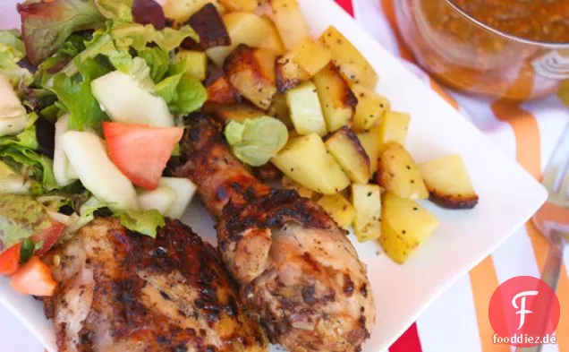 Chipotle-Mango Bbq Huhn