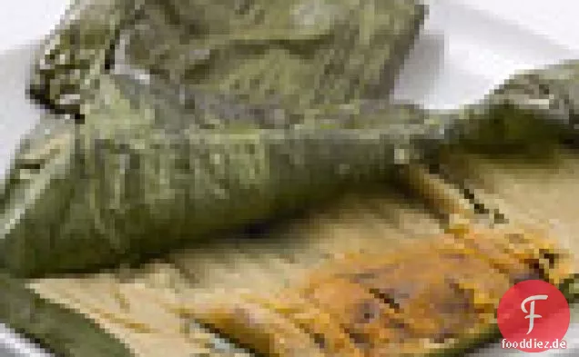 Türkei Tamales mit Maulwurf Negro