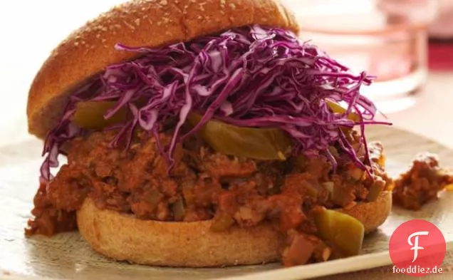 Würzig Vegan Schlampig Joes