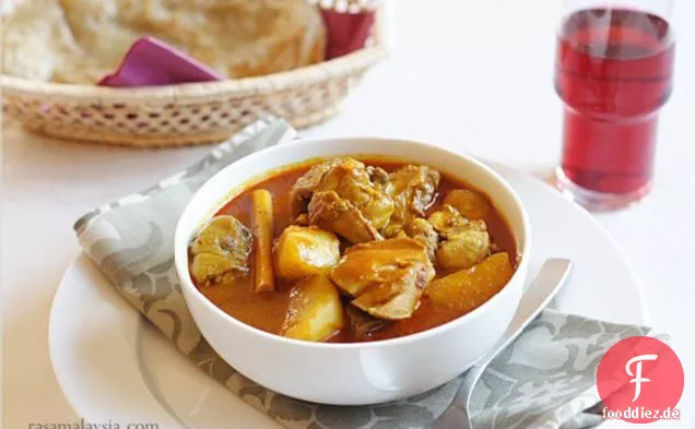 Hühnercurry mit Kartoffeln Rezept