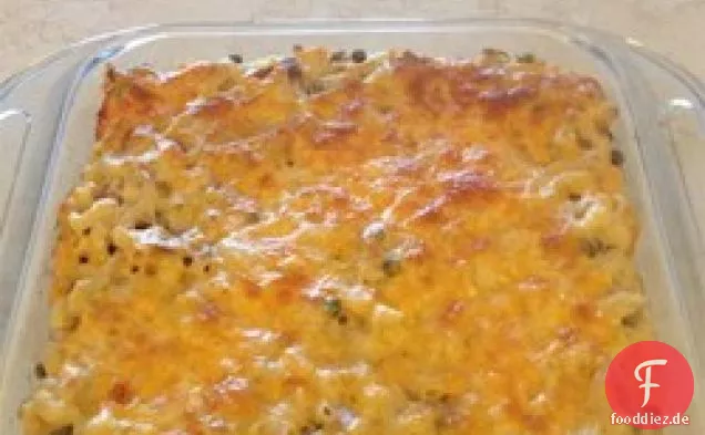 Einfacher Makkaroni-Thunfisch-Auflauf