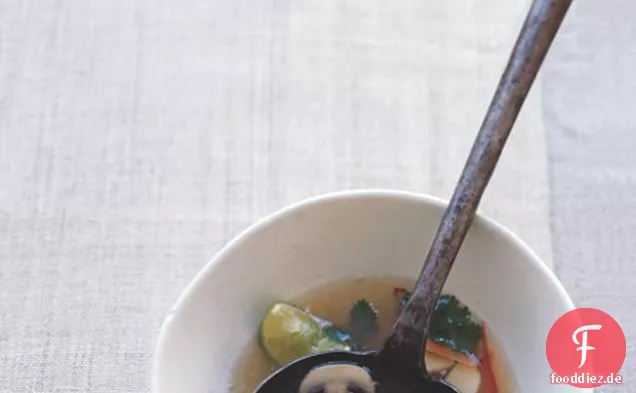 Zitronengras- Meeresfrüchte-Suppe