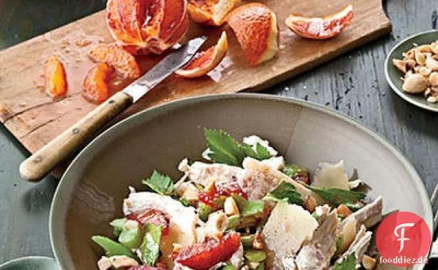 Gegrillter Thunfisch mit Minzsauce