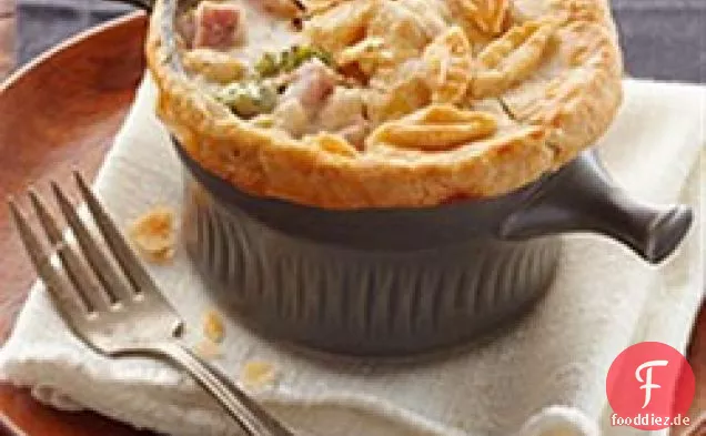 Schinken und Käse Pot Pie