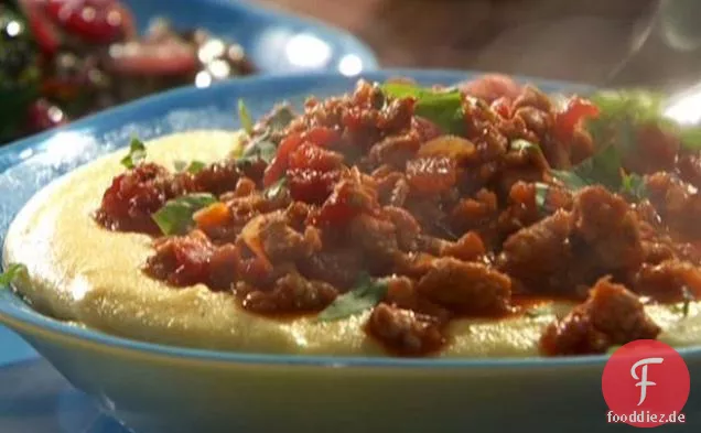 Truthahn Ragu mit Polenta
