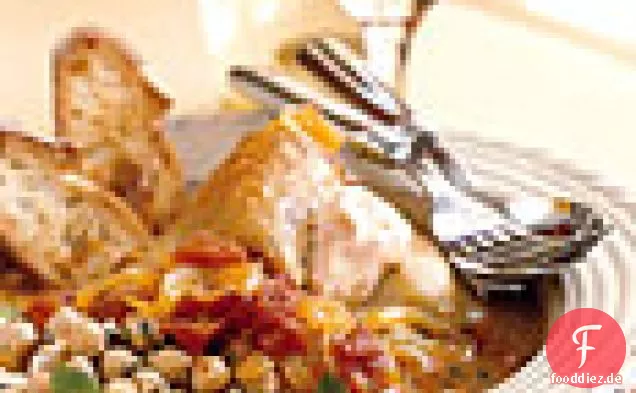 Hühnchen-Bouillabaisse
