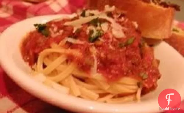 Bolognese-Sauce mit Fleisch