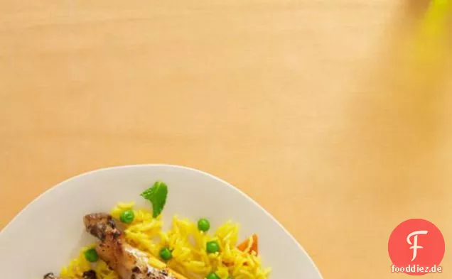 Huhn im indischen Stil