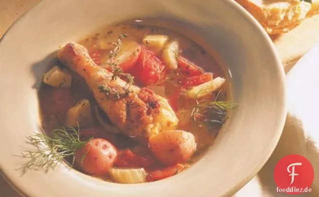 Huhn-Eintopf-Provence