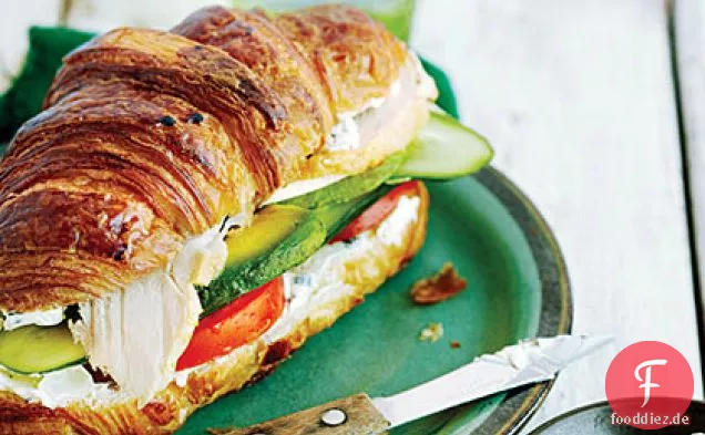 Die Türkei Croissant Sandwiches