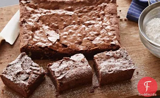 Amaretto Schokoladenbrownies mit Walnüssen