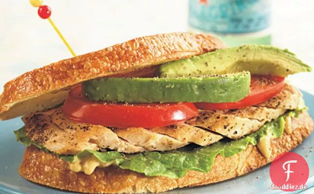Kalifornien Huhn Sandwich