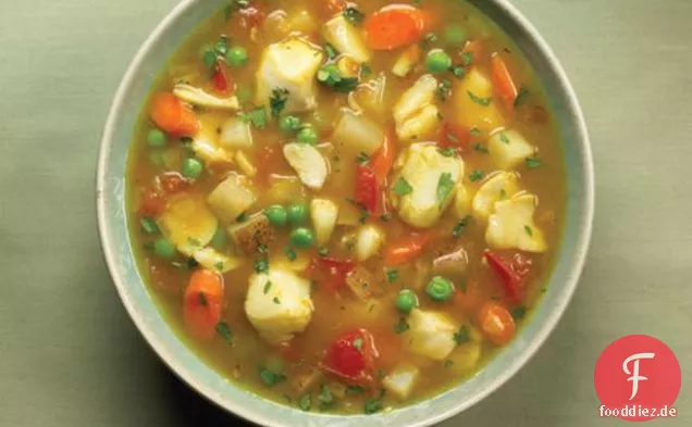 Curry-Fischsuppe