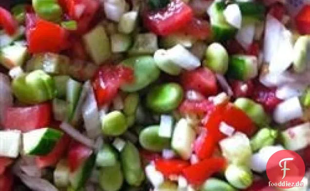 Fava-Bohnen-Salat