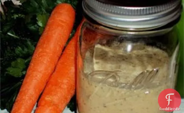 Italienisches Salatdressing im Restaurant-Stil