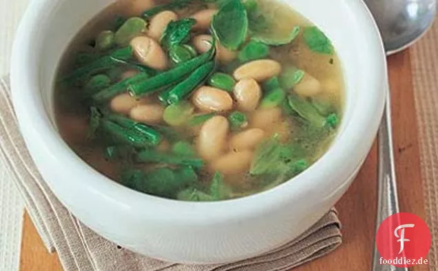 Drei Bohnensuppe