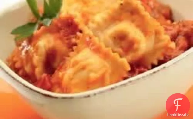 Ravioli-Auflauf