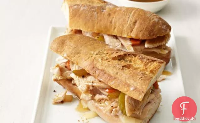 Türkei Französisch Dip Sandwiches