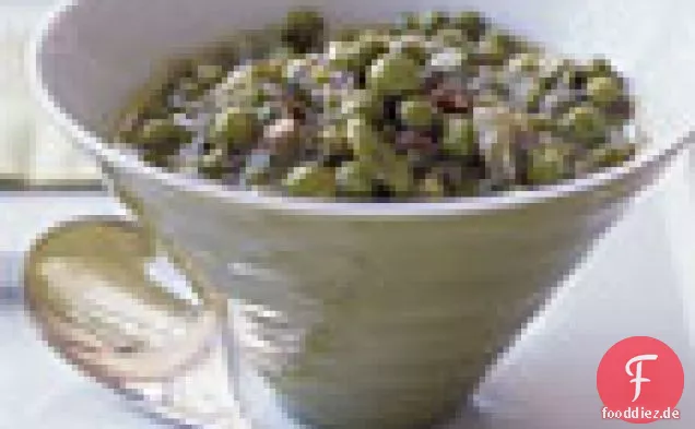 Fava Bohnen, Erbsen und Artischocken-Eintopf