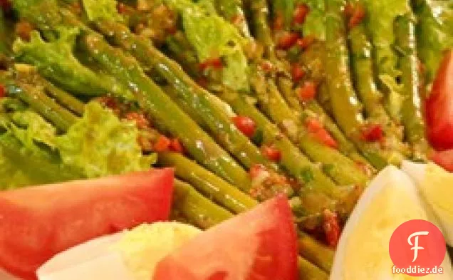 Spargel-Vinaigrette