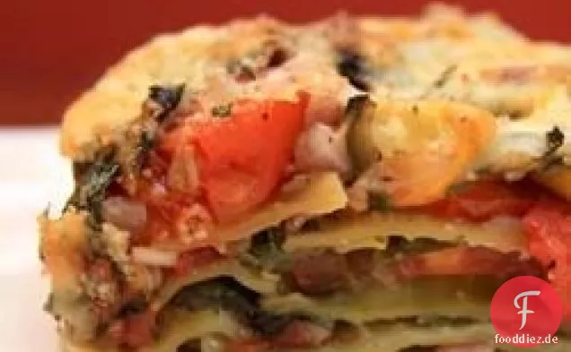 Sauceless Garten-Lasagne
