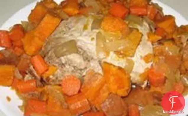Süßer und einfacher Schweinebraten