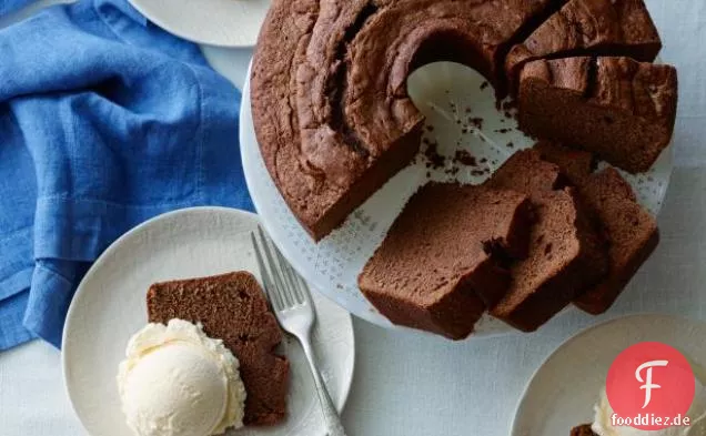 Schokolade Pfund Kuchen