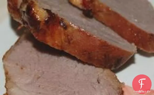 Honig glasiertes Schweinefilet