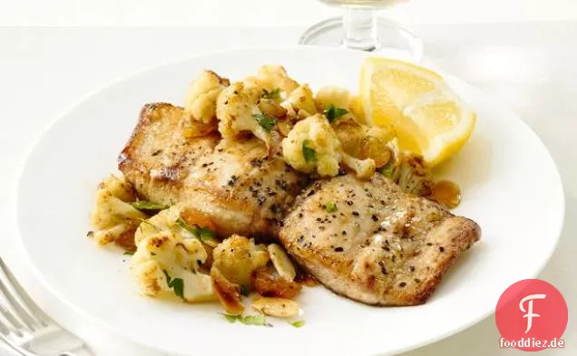 Mahi Mahi Mit Blumenkohl