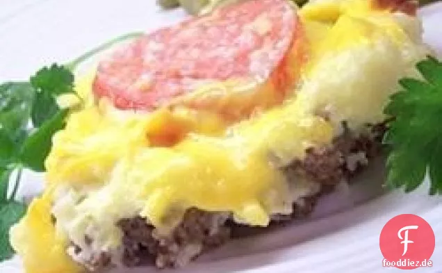 Heralds unglaublich einfacher Cheeseburger Pie