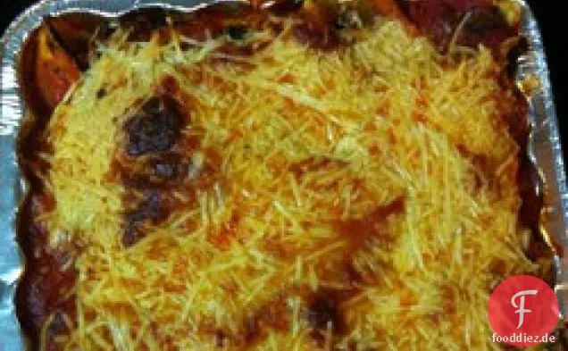 Lasagne gefüllte Muscheln