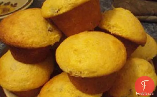 Kürbis-Joghurt-Rosinen-Muffins