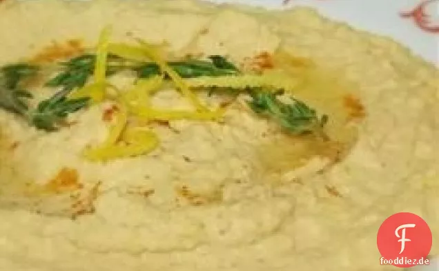 Zitronen-Knoblauch-Hummus