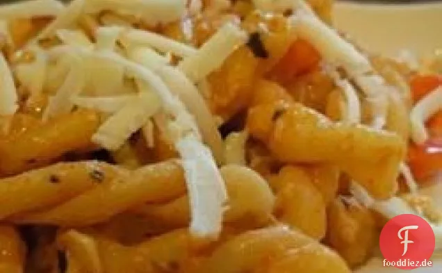 Pasta und Bohnenauflauf