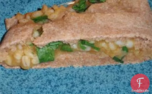 Kürbis-, Spinat- und Gerstenbrötchen