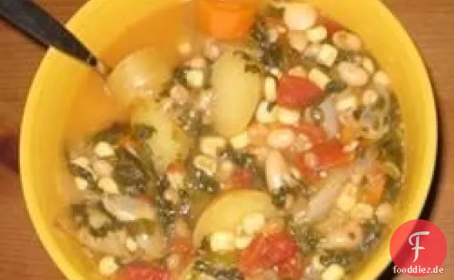 Weiße Bohnensuppe