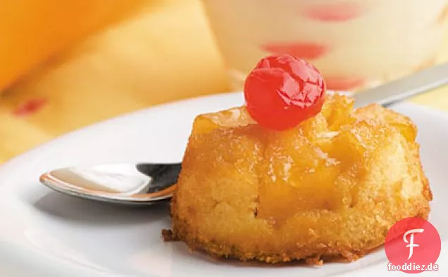 Ananas Upside-Down Cupcakes